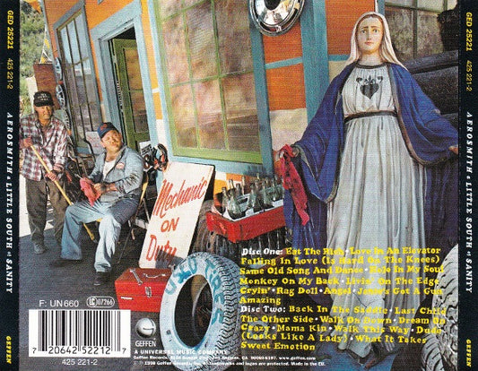 Aerosmith : A Little South Of Sanity (2xCD, Album, RE)