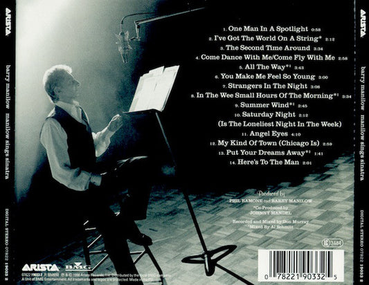 Barry Manilow : Manilow Sings Sinatra (CD, Album)