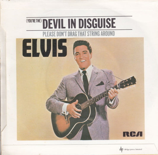 Elvis Presley : (You're The) Devil In Disguise (7", Single, RE, 4-p)