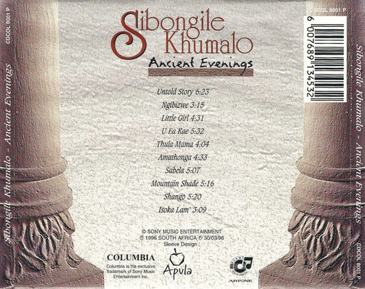 Sibongile Khumalo : Ancient Evenings (CD, Album)