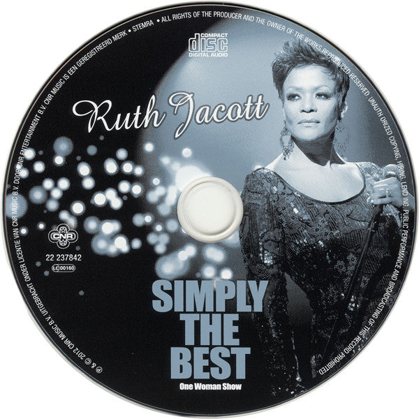 Ruth Jacott : Simply The Best (CD, Album)