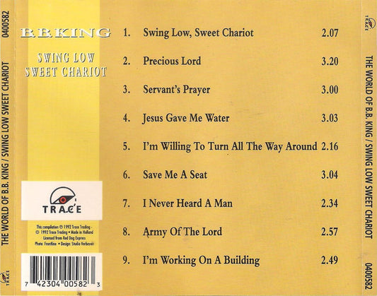 B.B. King : Swing Low Sweet Chariot (CD, Album, RE)