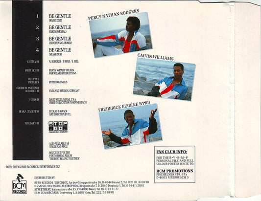 B.V.S.M.P. : Be Gentle (CD, Maxi)