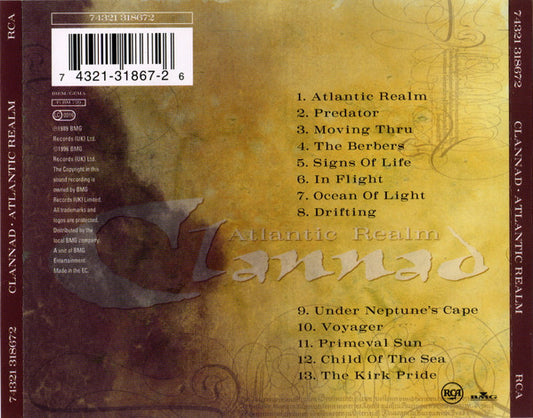 Clannad : Atlantic Realm (CD, Album, RE)