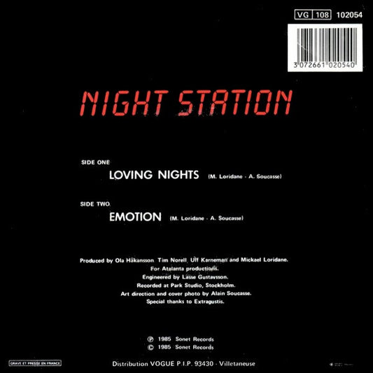 Night Station : Loving Nights (7")