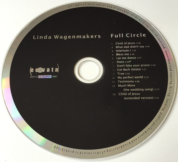 Linda Wagenmakers : Full Circle (CD, Album)