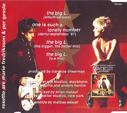 Roxette : The Big L. (CD, Maxi)