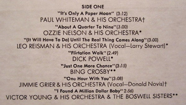 Various : Paper Moon: Original Recordings Featured In The Soundtrack (LP, Comp, Gra)