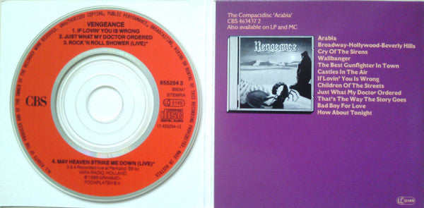 Vengeance (3) : If Lovin' You Is Wrong (CD, Mini)