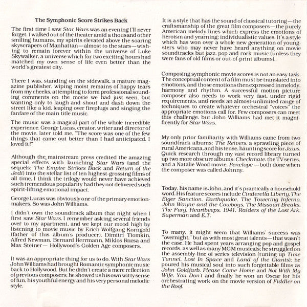John Williams (4), Varujan Kojian, Utah Symphony Orchestra : The Star Wars Trilogy (CD, Album)