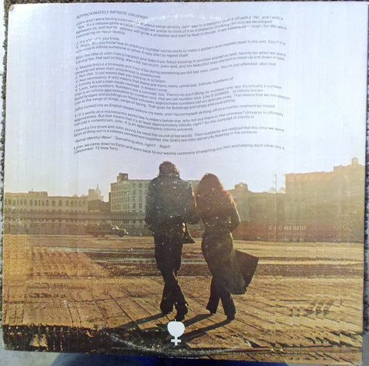 Yoko Ono With The Plastic Ono Band And Elephants Memory : Approximately Infinite Universe (2xLP, Album, Gat)