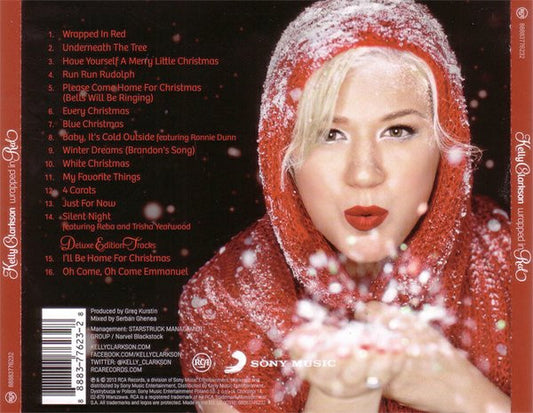 Kelly Clarkson : Wrapped In Red (CD, Album, Dlx)