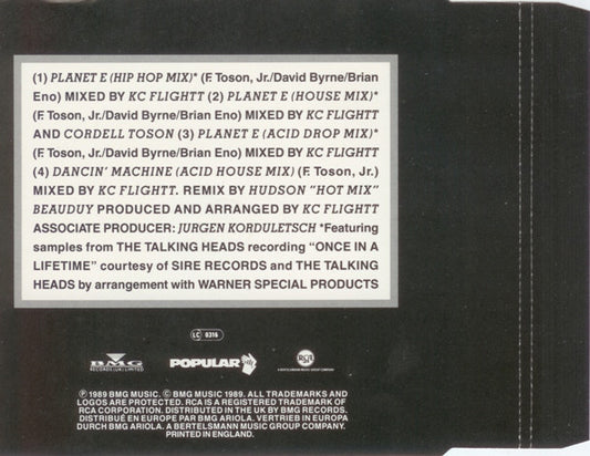 KC Flightt : Planet E (CD, Maxi)
