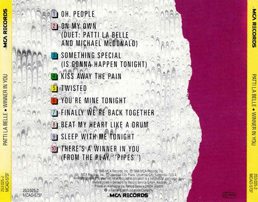 Patti LaBelle : Winner In You (CD, Album)