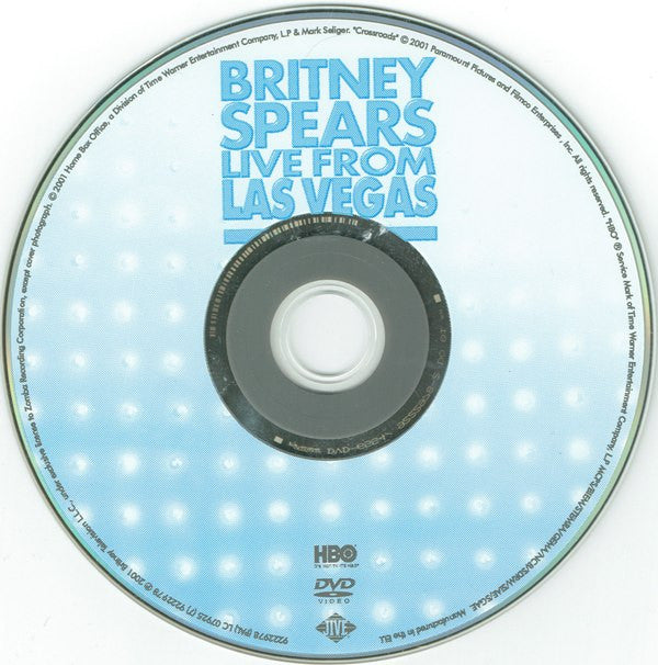 Britney Spears : Live From Las Vegas (DVD-V, PAL)