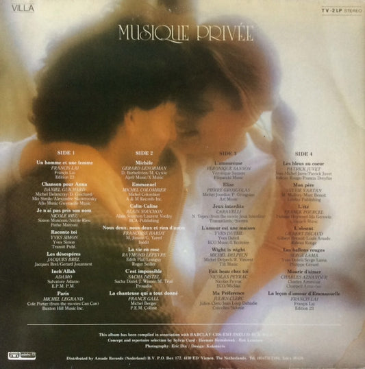 Various : Musique Privée (2xLP, Comp)
