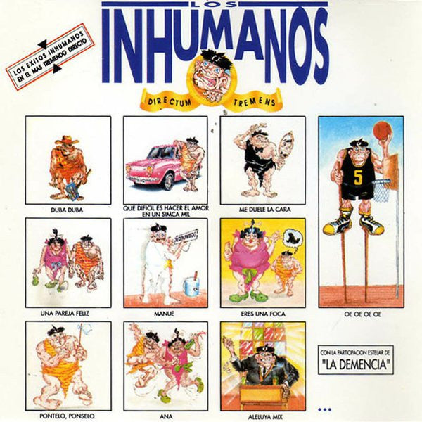 Los Inhumanos : Directum Tremens (2xCD, Album)