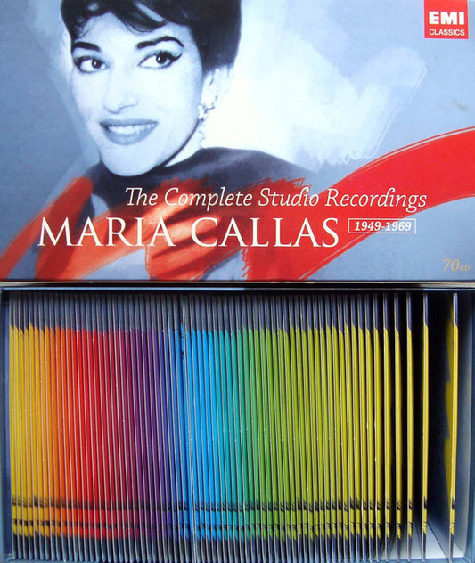 Maria Callas : The Complete Studio Recordings (1949-1969) (Box, Ann + 69xCD, Album, Mono, RE, RM, Car + CD-RO)