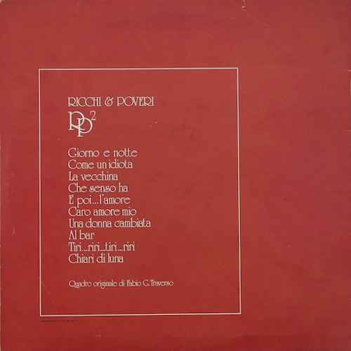 Ricchi E Poveri : RP2 (LP, Album)
