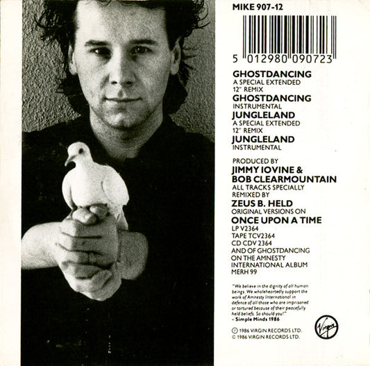 Simple Minds : Ghostdancing / Jungleland (CD, Single)