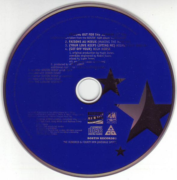 Dodgy : Staying Out For The Summer (CD, Single)