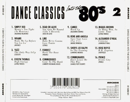 Various : Dance Classics Into The 80's Volume 2 (CD, Comp)
