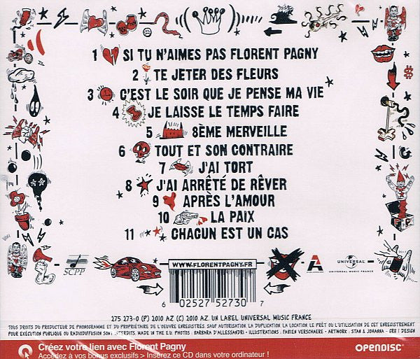 Florent Pagny : Tout Et Son Contraire (CD, Album, Enh, Ope)