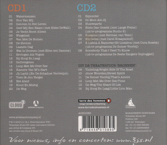 3JS : Het Beste Van 3JS Totzoverder (2xCD, Comp)