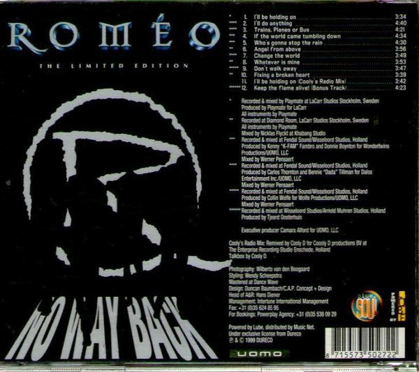 Roméo : No Way Back (CD, Album, Lim)