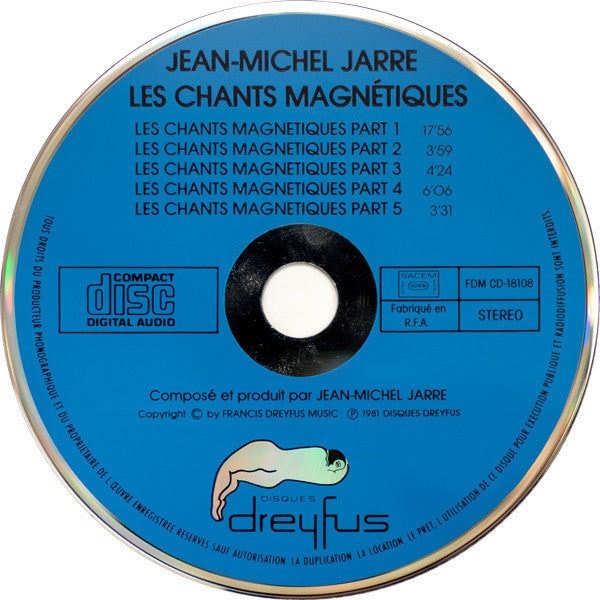 Jean-Michel Jarre : Les Chants Magnétiques (CD, Album, RE, Blu)