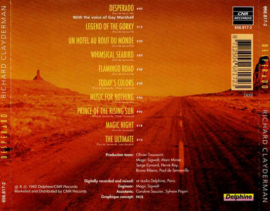 Richard Clayderman : Desperado (CD, Album)