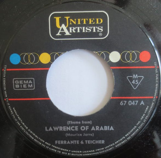 Ferrante & Teicher : Lawrence Of Arabia / Mutiny Of The Bounty (7", Single)