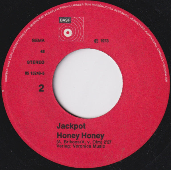 Jackpot : Ginny Ginny (7", Single)