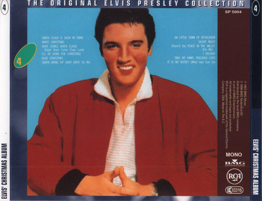 Elvis Presley : Elvis' Christmas Album (CD, Mono, RE, RM)