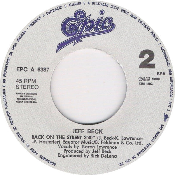 Jeff Beck And Rod Stewart : People Get Ready (7", Single)