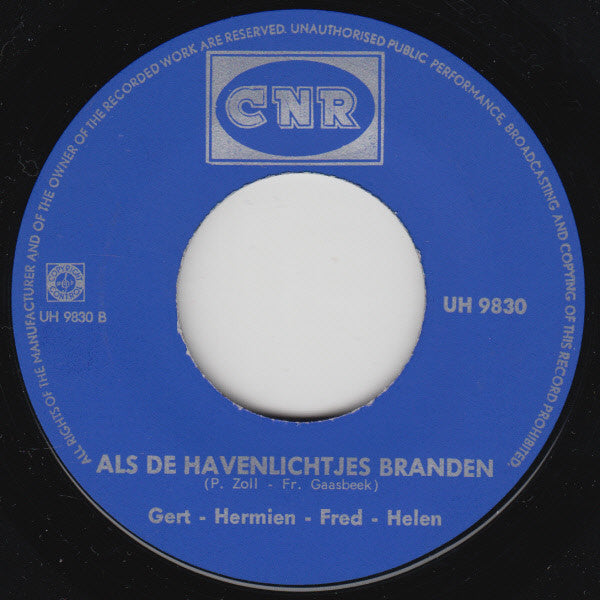 Gert Timmerman, Hermien Timmerman, Helen Werkman En Fred Gaasbeek : Corsica D'amore (7", Single)