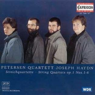 Joseph Haydn - Petersen Quartett : String Quartets Op 1 Nos 1-6 (2xCD, Album)