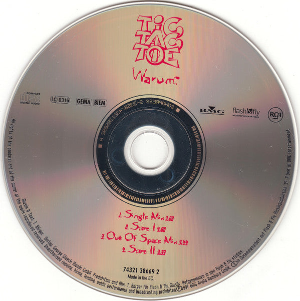 Tic Tac Toe (2) : Warum? (CD, Maxi)