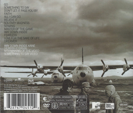 Kane (2) : Fearless (CD, Album + DVD-V, Copy Prot., PAL, 5.1 + Exc)