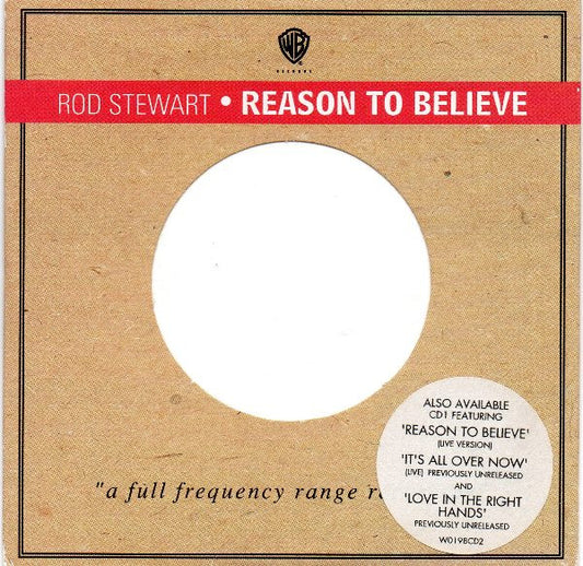 Rod Stewart : Reason To Believe (CD, Single)