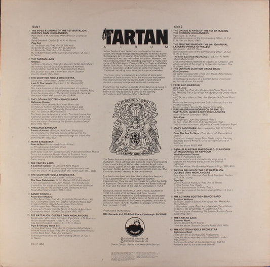 Various : The Tartan Album (LP, Comp, Pic, Ta)