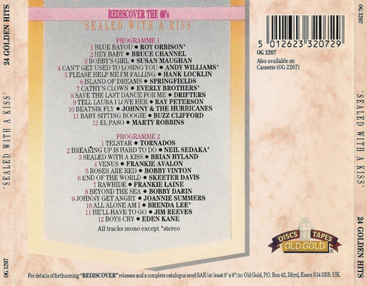 Various : Rediscover The 60s: 1959 - 1963 - Sealed With A Kiss (2xCD, Comp)