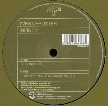 Yves Deruyter : Infinity (12")