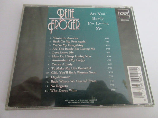 René Froger : Are You Ready For Loving Me (CD, Comp)