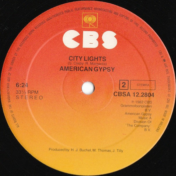 American Gypsy : You And I (Extended Version) (12", Maxi)