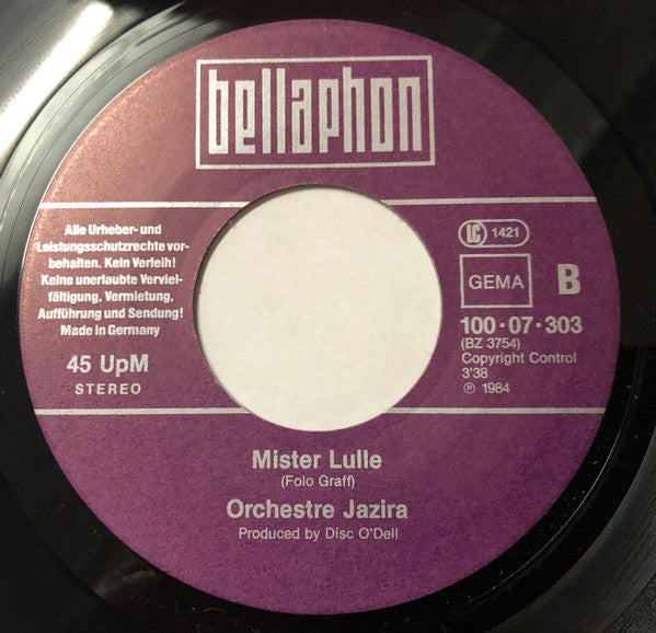 Orchestre Jazira : Happy Day (7", Single)