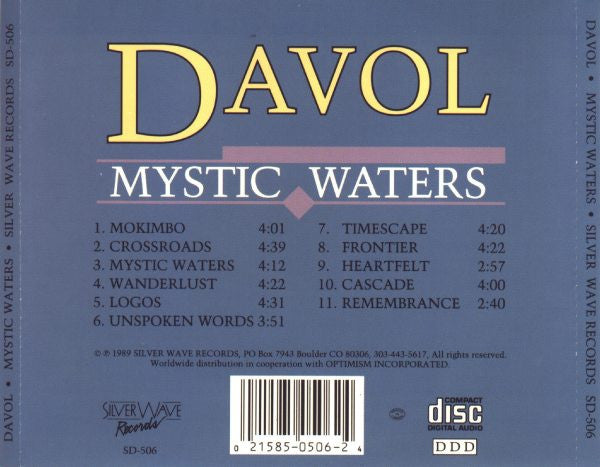 Davol : Mystic Waters (CD, Album)