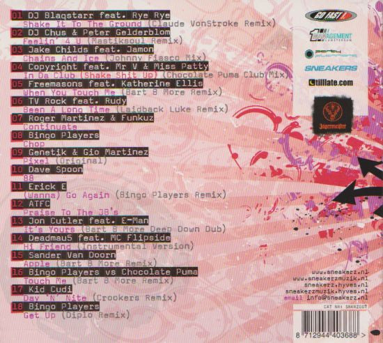 Various : Sneakerz (CD, Mixed)