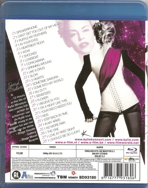 Kylie Minogue : KylieX2008 (Blu-ray)