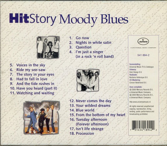 The Moody Blues : Hitstory (CD, Comp)